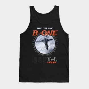 B-One Lancer Airforce Pilot Gift Modern Warbird Tank Top